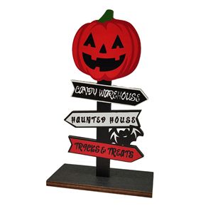 Colgador de puerta delantera de Halloween de nuevo estilo, decoración de pared exterior para fiesta en casa Woodiness - Product Image 5