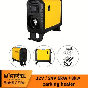 Nueva carcasa 12V 5KW 2Kw calentador de aire de estacionamiento Mini calentador de coche diésel portátil camión barco caravana coche de ferrocarril - Product Image 5