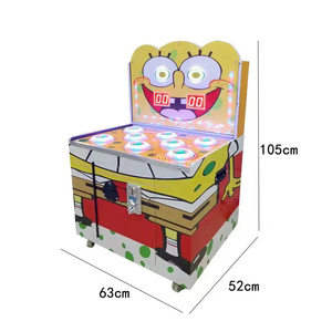 Mini machine de jeu électrique d'intérieur « Le Marteau Anti-Taupe » avec accepteur de billets, version anglaise, pour centres de divertissement - Product Image 4