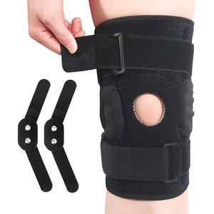 Genouillère orthopédique de sport en silicone réglable pour la décompression et le soulagement de la douleur Conception d'ouverture de la rotule - Product Image 1
