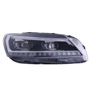 Faro Anteriore per <span class=keywords><strong>Volkswagen</strong></span> <span class=keywords><strong>Passat</strong></span> <span class=keywords><strong>B7</strong></span> 2012-2016 Versione Europea con LED DRL HID Angel Eye Doppio Fascio Xenon Nuovo Accessori VW 12v - Product Image 6