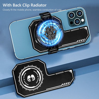 Pelat Pendingin Ponsel, Stiker Radiator Gaming untuk PUBG