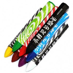 Crayon de marquage hexagonal pour bois, 8 couleurs, pour la peinture industrielle du bois, sans plomb - Product Image 1