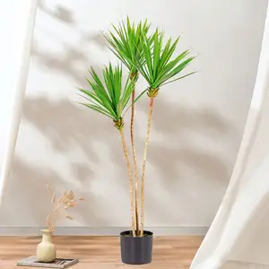 Arbre en chanvre de Sisal artificiel, pour décoration intérieure et extérieure, 1 pièce