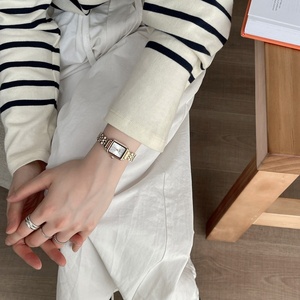 <span class=keywords><strong>Montre</strong></span> IEKE <span class=keywords><strong>de</strong></span> style français, 18K IPG, rectangulaire, mouvement à quartz japonais, étanche, bracelet en acier inoxydable <span class=keywords><strong>de</strong></span> <span class=keywords><strong>luxe</strong></span>, pour étudiants - Product Image 5