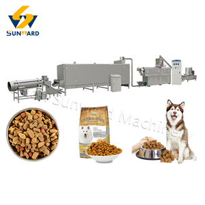 เครื่องอัดรีดอาหารสำหรับสุนัขแบบแห้งอุปกรณ์สายการผลิตอาหารแมวลูกแมว - Product Image 1