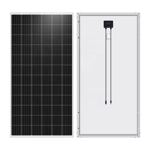 Vente directe d'usine, panneaux solaires photovoltaïques monocristallins 350W, double vitrage, boîte de jonction étanche, efficacité 19% - Product Image 1