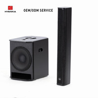 Enceinte colonne active HYANKA S-1503 15 pouces 700W RMS avec DSP, solution audio professionnelle pour scène, fabrication OEM