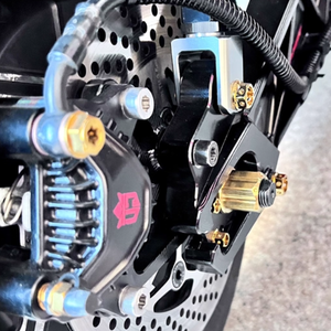 Nhà máy bán hàng trực tiếp của kích thước đầy đủ tùy chỉnh Titan hạt titan mặt bích trục hạt <span class=keywords><strong>GR5</strong></span> hợp kim titan phía sau trục trục chính CNC hạt - Product Image 4