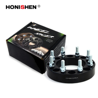Entretoise de roue en aluminium 6061-T6AL, finition oxydation noire, 8x170mm CB125 sans déport, avec goujons 14x1.5, adaptateur de moyeu de roue 8 trous pour Dodge