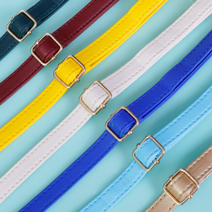 Cinghie per Borse in Pelle Sottile Regolabili Multicolore da 140 CM, Manico per Borsa in Pelle, Tracolla per Borsa - Product Image 4