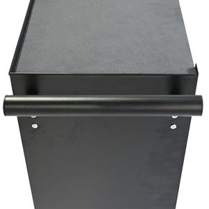 Armoire à outils roulante noire robuste avec 5 tiroirs et un ensemble de 125 outils à main, matériau OEM SPCC pour garage et atelier - Product Image 6