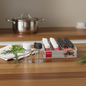 Ensemble de salières et poivrières Metaltex Peppino, 20 pièces, pour usage en cuisine - Product Image 3