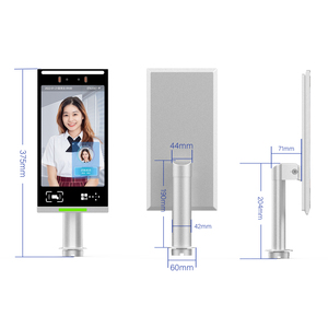 Carcasa de aluminio Reconocimiento facial Datos precisos cargados en tiempo real desde el sistema en la nube Fácil para el <span class=keywords><strong>control</strong></span> de asistencia y acceso - Product Image 3