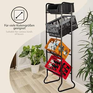Space-Saving Iron Box Holder - Multi-Purpose Storage Rack for Home or Commercial Use - Product Image 4