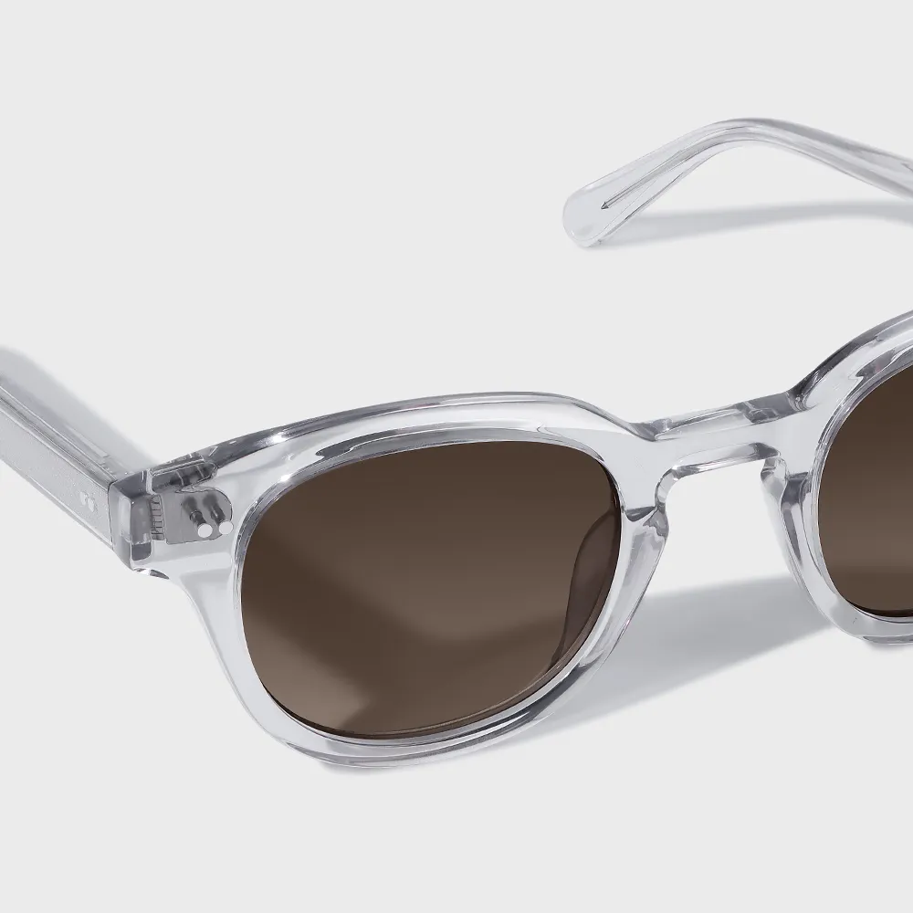 Yeetian Chimis 01 2024 Bestseller Grey Frame UV protective Eyewear Acetate Round Sunglasses for Women   Men