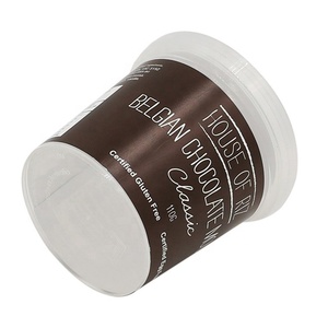 Pots ronds de 500ml, vente en gros, chinois, différentes formes, personnalisés, pots, yaourt, en plastique, tasse avec couvercle, 50 pièces - Product Image 1