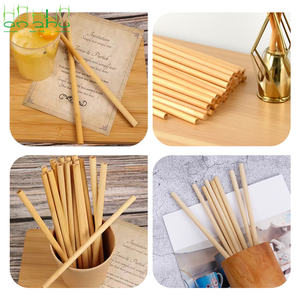 صانبة قمح طبيعية وصديقة للأحيائية قابلة للتحلل قش خيزران وورق ملون للاستعمال مرة واحدة - Product Image 6