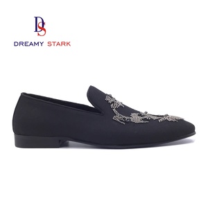 Chaussures habillées et Richelieu pour hommes en cuir véritable, de haute qualité, faites à la main, avec motif diamant DIY, design original et logo personnalisé - Product Image 3