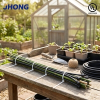 Attaches en nylon pour serres agricoles, attaches en plastique traitées anti-UV pour le soutien des plantes et les treillis