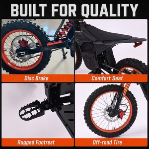 <span class=keywords><strong>Moto</strong></span> électrique tout-terrain 72v22.5ah 4500W avec moteur sans balais pour adolescents et adultes - Product Image 3