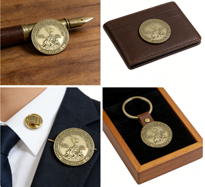 Offre Spéciale : Pièces Souvenirs en Gros – Pièces Métalliques Dorées Personnalisables, Pièces de Défi Porte-Bonheur Plaqué Or - Product Image 4