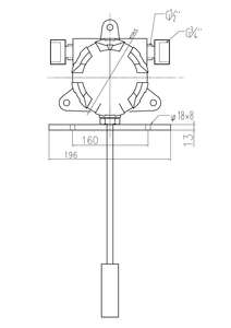 Benzin istasyonları ve dizel hafif yağ makineleri için 1 yıllık plastik cam <span class=keywords><strong>tank</strong></span>ı kaçak algılama sistemi - Product Image 6