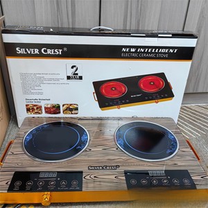 Vente en gros 3500W Cuisinière électrique domestique Plaques chauffantes infrarouges <span class=keywords><strong>Silver</strong></span> <span class=keywords><strong>Crest</strong></span> Cuisinière électrique en céramique Cuisinière à induction infrarouge - Product Image 4