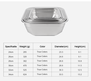 Colino multifunzione <span class=keywords><strong>in</strong></span> rete di acciaio inossidabile colino per Pasta setaccio per riso colino ciotola per mescolare per lavare le verdure - Product Image 3