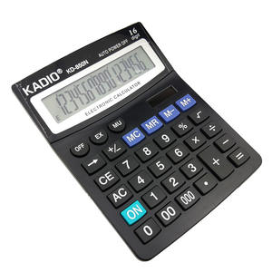 Calculadora Solar KD-850N de 16 Dígitos, Negra, ABS, para Uso Financiero y de Oficina - Product Image 3