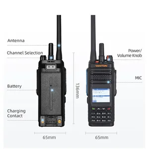 Teléfono Móvil walkie talkie 1000km walkie-talkie 2G 3G 4G Radio