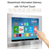 Pantalla Impermeable Integrada para Baño, Espejo Mágico de 24 y 32 Pulgadas, Reproductor Multimedia, Proyecto Hotel de Lujo, Monitor con Asistente de Google