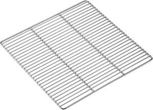 شبكة شواء مبتكرة من الفولاذ المقاوم للصدأ بتصميم مفصلي، قماش سلكي بنسج عادي لسهولة تقليب الطعام - Product Image 6
