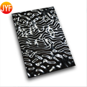 Pannello di Sfondo ZB9969 in Acciaio Inox, Lastra Decorativa 3D per Soffitto, Piastre Metalliche Goffrate - Product Image 3