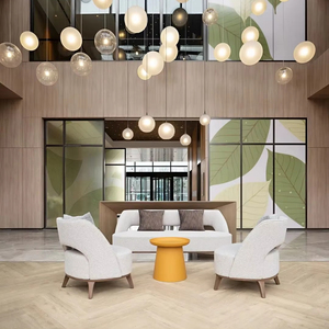 Khách sạn Boutique đồ nội thất bộ sưu tập tùy chỉnh vải giường bảng độc đáo thiết kế nội thất dự án bán buôn tùy chọn có sẵn - Product Image 4