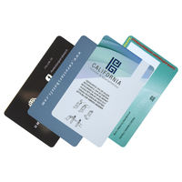 Carte RFID intelligente en PVC vierge personnalisée en usine, double fréquence 13,56 MHz 125 kHz, carte d'identification pour contrôle d'accès pour hôtels et entreprises