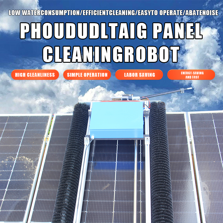 solar panel cleaner brush