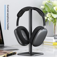 Dudukan Headset Universal, dudukan Headphone untuk bermain game Earphone Desktop