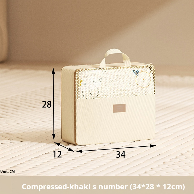 Khaki s size (34*28*12cm)