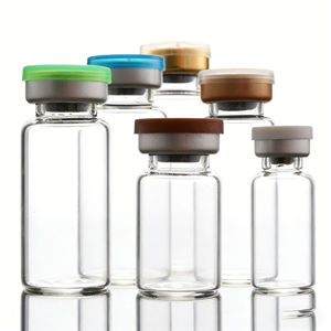 Vial de Vidrio Farmacéutico Ámbar con Protección UV, Ideal para Medicamentos Sensibles a la Luz, <span class=keywords><strong>Vacunas</strong></span> y Reactivos de Diagnóstico - Product Image 2