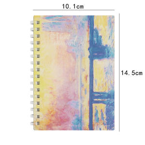 Cuaderno portátil de bambú A6, <span class=keywords><strong>libro</strong></span> de bobina de mano de primer producto para grabación de vida para regalo escolar, <span class=keywords><strong>libro</strong></span> de composición de madera A5 A4 - Product Image 5