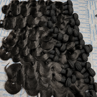 Cabello Virgen Vietnamita Natural, Paquete de Cabello Humano Brasileño Liso Natural, Cabello Camboyano Natural 100% Sin Procesar al por Mayor