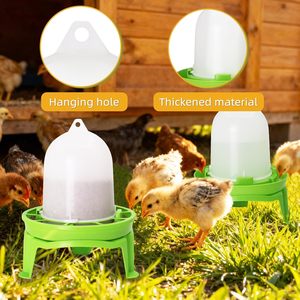 Bebedero <span class=keywords><strong>y</strong></span> Comedero Desmontable <span class=keywords><strong>y</strong></span> Lavable <span class=keywords><strong>para</strong></span> <span class=keywords><strong>Pollos</strong></span>, Contenedor Automático <span class=keywords><strong>de</strong></span> Agua <span class=keywords><strong>y</strong></span> Alimento <span class=keywords><strong>de</strong></span> Plástico <span class=keywords><strong>para</strong></span> Aves <span class=keywords><strong>de</strong></span> Corral, con Chasis - Product Image 5