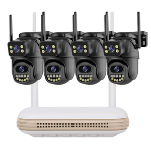 Icsee 6MP 8CH Wifi PTZ an ninh Hệ thống <span class=keywords><strong>camera</strong></span> 4CH ống kính kép không dây NVR ngoài trời PTZ CCTV <span class=keywords><strong>Camera</strong></span> 6CH Wifi IP an ninh <span class=keywords><strong>Camera</strong></span> Kit - Product Image 2