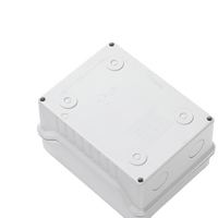 Boîte de distribution industrielle QHECO série HT à bords incurvés IP65 12 voies en ABS, prise de courant étanche 24V 32A, panneau électrique extérieur
