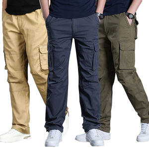 Atacado Multi-bolso Uniforme Tática Calças De Trabalho Street Wear Calças Sweatpants Casual Moda Calças De Carga Para Homens Fabricante - Product Image 1