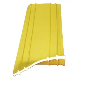High Quality PVC Waterstop yellow colors Waterproof material Used in tunnels culverts diversion aqueducts dams liquid storage