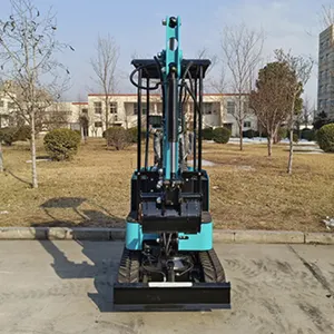 1 ton ekskavator mini listrik Chang Chai KD Quick Hitch berputar ember pertanian 900kg menggali