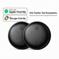 Localisateur d'objets intelligent à double système BLE compatible avec Apple Find My et Google Find My Device, étanche IP67, anti-perte