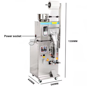 FZL-100 Stainless Steel Multi-Function Powder Filling & <b>Sealing</b> Machine Motor for Pouch Packaging Commodity Use 1g Accuracy - Product Image 4